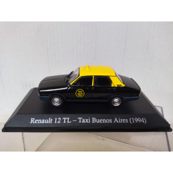 RENAULT 12 1994 TL TAXI BUENOS AIRES ARGENTINA 1:43 SALVAT IXO HARD BOX