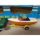 MERCEDES-BENZ 350 SL VERDE + CANOA 1:37 GUISVAL (MERCEDES-BENZ) JOAL 151