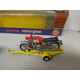 RENAULT 17 TS AZUL + REMOLQUE MOTO 1:37 GUISVAL ESCORPION