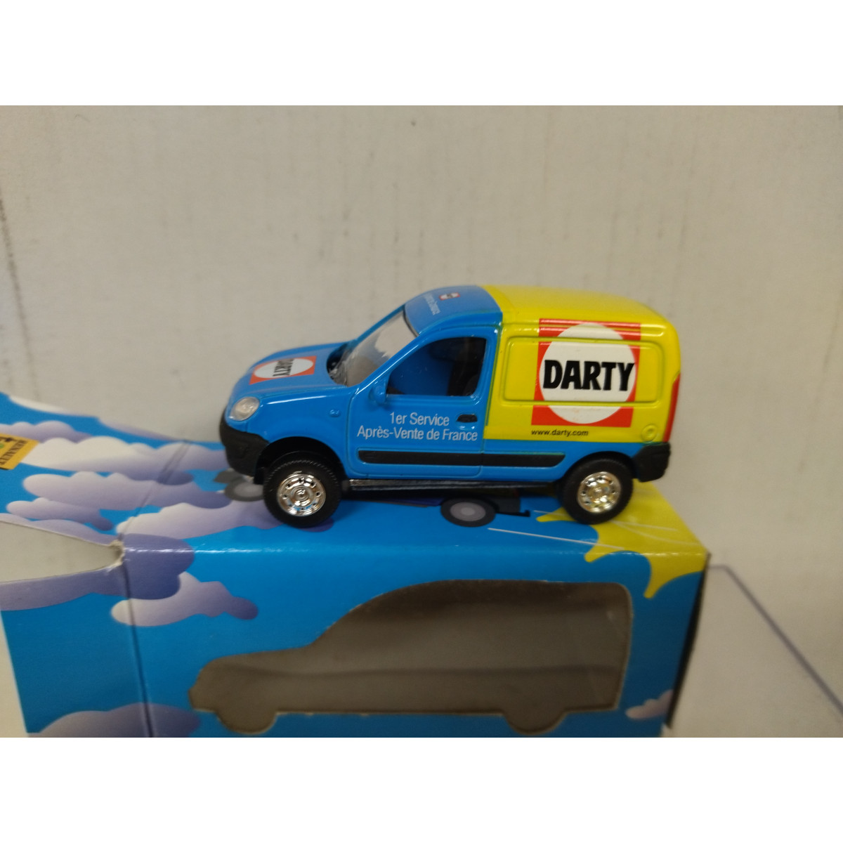 Voiture Collection Norev Renault Kangoo Publicitaire Darty Neuve 1:60
