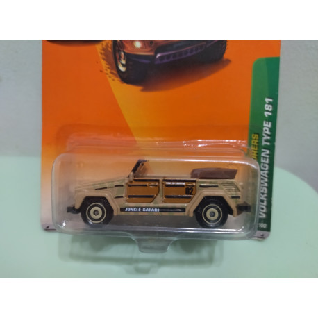 VOLKSWAGEN TYPE 181 THING JUNGLE SAFARI 1:64 MATCHBOX