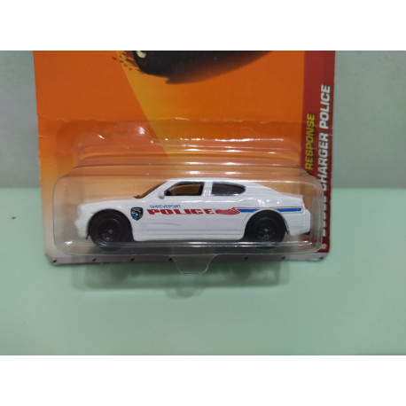 DODGE CHARGER POLICE SHREVEPORT 1:64 MATCHBOX
