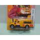 INTERNATIONAL PUMPER FIRE YELLOW 1:64 MATCHBOX