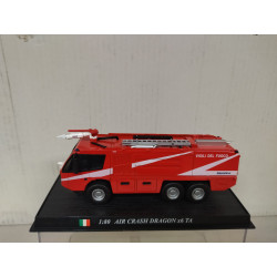 DRAGON 6X6 AIR CRASH ITALY FIRE/POMPIERS/BOMBEROS 1:80 DelPRADO