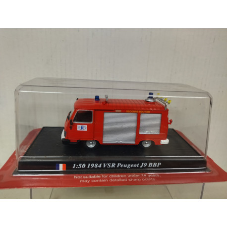 PEUGEOT J9 1984 BBP FRANCE FIRE/POMPIERS/BOMBEROS 1:50 DelPRADO