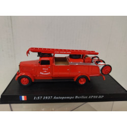 BERLIET AP80 HP 1937 AUTOPOMPE FRANCE FIRE/POMPIERS/BOMBEROS 1:57 DelPRADO