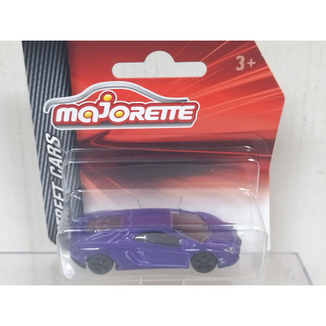 LAMBORGHINI AVENTADOR COUPE VIOLET STREET CARS 1:64/apx 1:64 MAJORETTE 219E