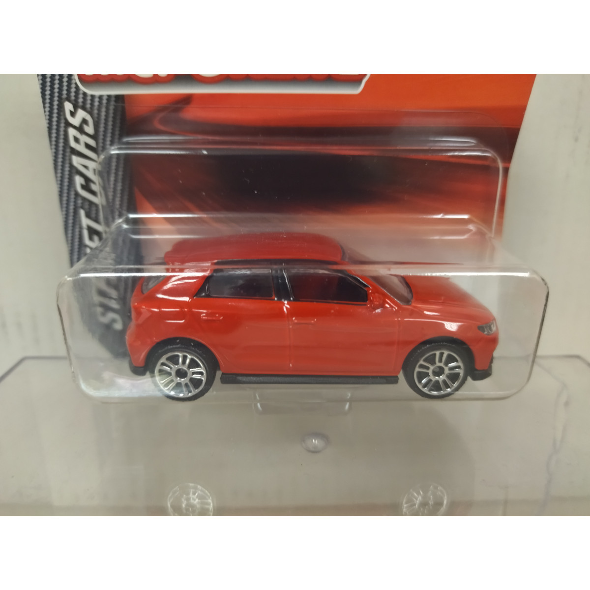 AUDI A1 RED STREET CARS /apx 1:64 MAJORETTE - BCN STOCK CARS