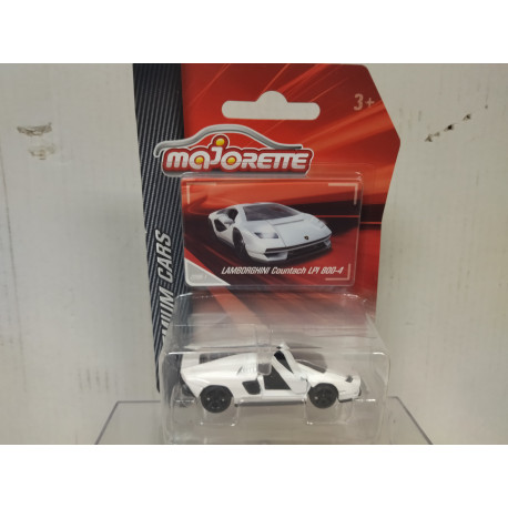 LAMBORGHINI COUNTACH LPI 800-4 WHITE PREMIUM CARS /1:64 MAJORETTE