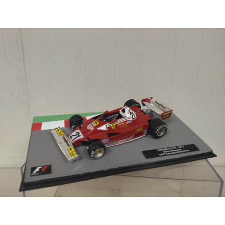 FERRARI 312 T2 1977 FORMULA F1 GILLES VILLENEUVE CANADA GP 1:43 SALVAT IXO