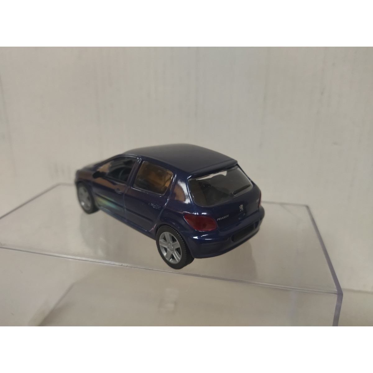 PEUGEOT 307 2001 BLUE 1:43 NOREV - BCN STOCK CARS