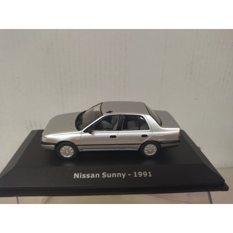 NISSAN SUNNY 1991 SILVER 1:43 ATLAS IXO
