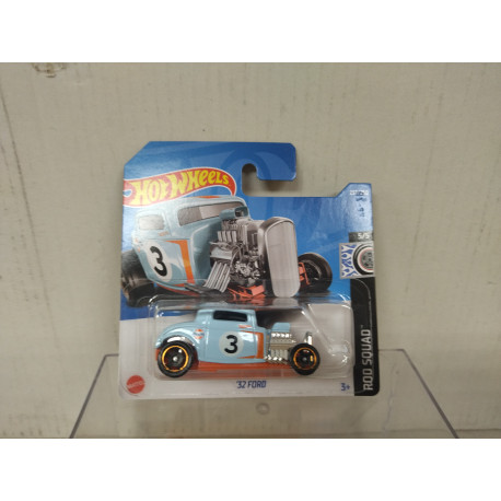 FORD 1932 HOT ROD n3 GULF 5/5 ROD SQUAD 1:64 HOT WHEELS