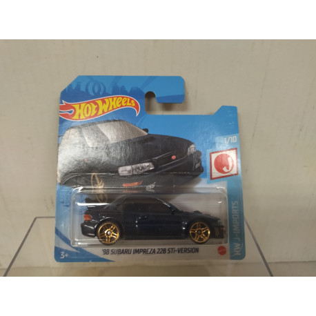 SUBARU IMPREZA 1998 22B ST-i VERSION 1/10 J-IMPORTS 1:64 HOT WHEELS BCN  STOCK CARS