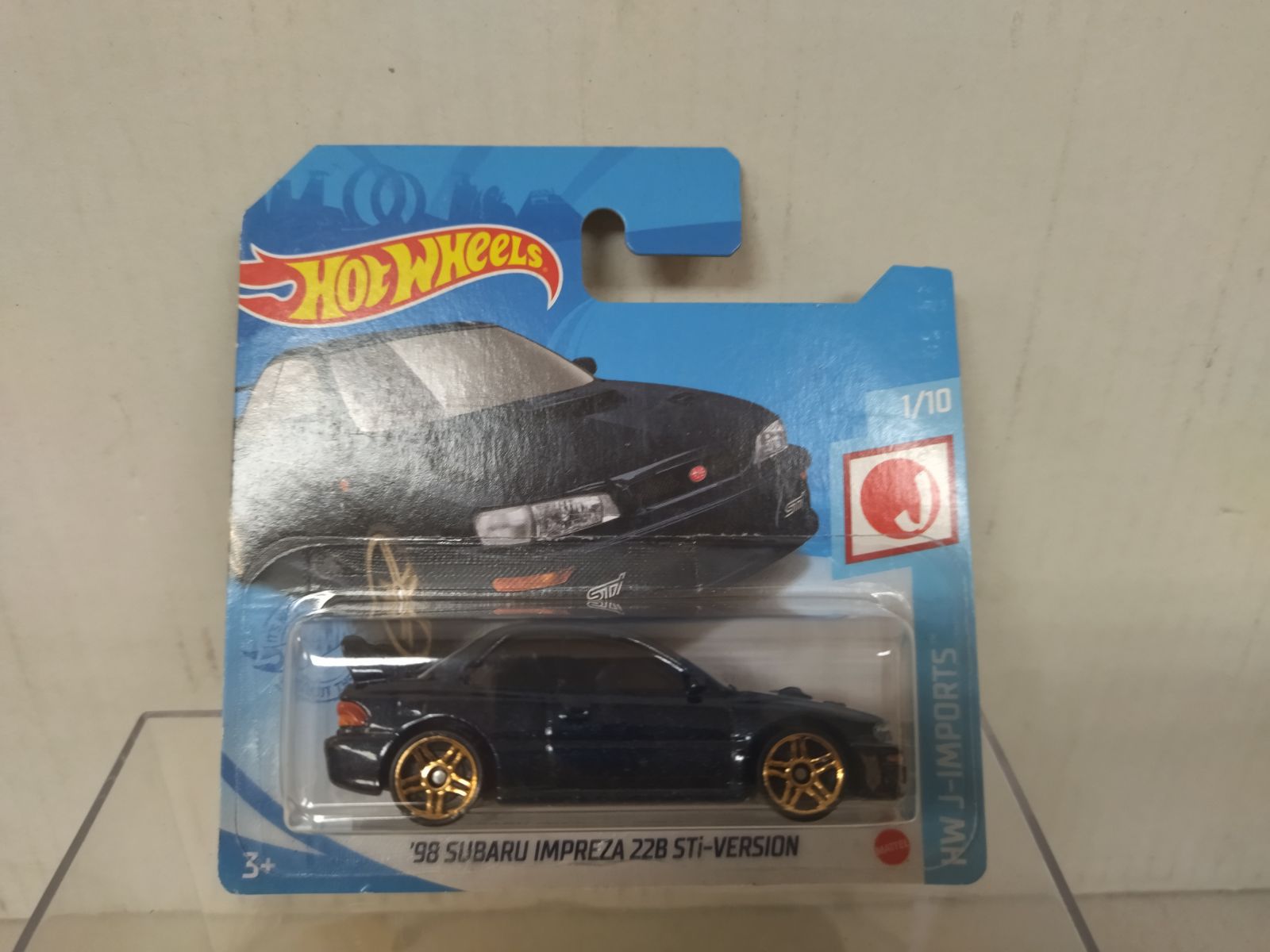 SUBARU IMPREZA 1998 22B ST-i VERSION 1/10 J-IMPORTS 1:64 HOT