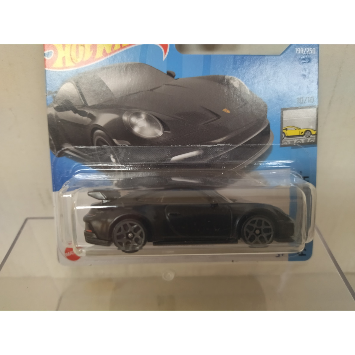 2025 HOT WHEELS PORSCHE 911 GT3 BLACK Series HW RACE DAY SHORT CARD 2025 HOT WHEELS PORSCHE 911 GT3 BLACK Series HW RACE DAY SHORT CARD