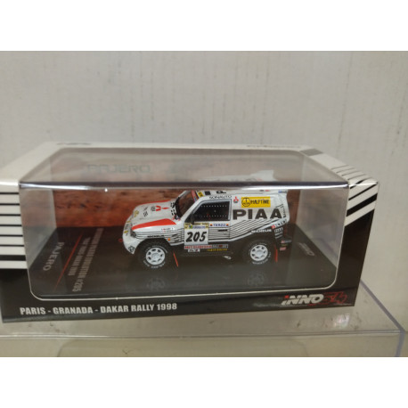 MITSUBISHI PAJERO EVO 1998 RALLY PARIS GRANADA DAKAR 1:64 INNO64