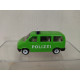 VOLKSWAGEN T4 TRANSPORTER MOBILE POLIZEIWACHE POLIZEI apx 1:64 SIKU 833 NO BOX