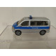 VOLKSWAGEN T5 TRANSPORTER POLIZEI apx 1:64 SIKU 1070/1338 NO BOX
