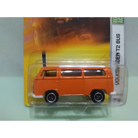 VOLKSWAGEN T2 BUS ORANGE MBX 1:64 MATCHBOX