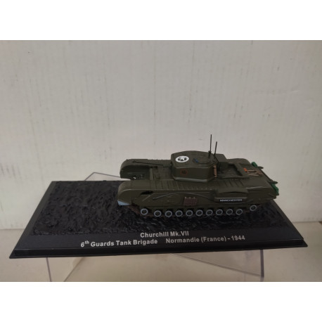 TANK CHURCHILL MK.VII 1944 6th GUARDS TANKS NORMANDY UK WW 2 1:72 ALTAYA IXO