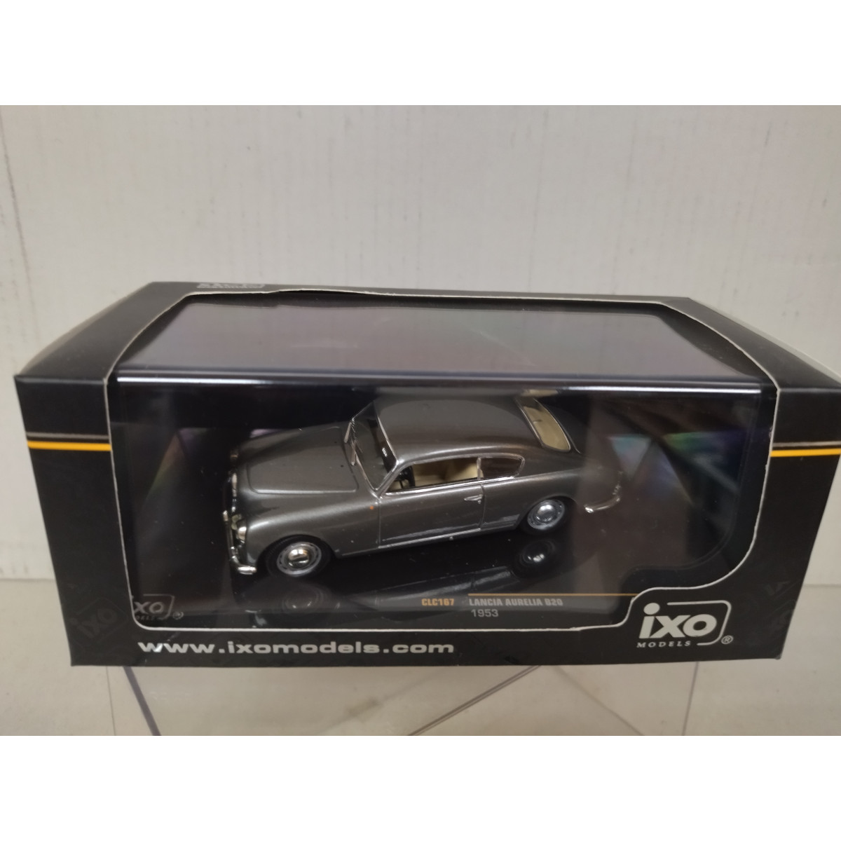 LANCIA AURELIA 1953 B20 GREY 1:43 IXO CLC167 - BCN STOCK CARS