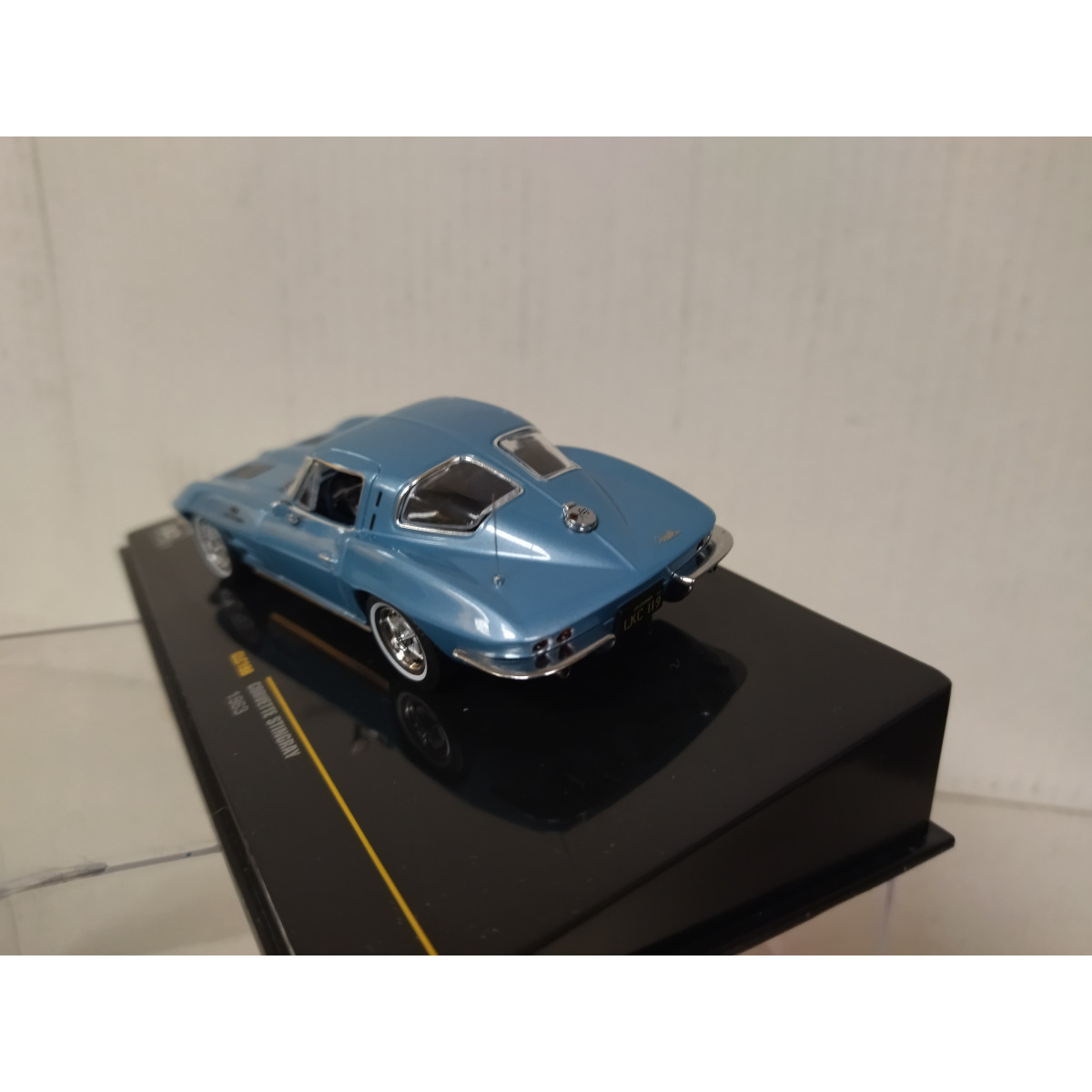 Modèle Réduit Chevrolet Corvette Stingray C2 1963 Bleue - DelPrado IXO - Échelle 1:43 - Occasion