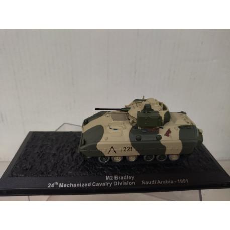 M2 BRADLEY 1991 AFV 24 MEC CAV DIV SAUDI ARABIA 1:72 ALTAYA IXO