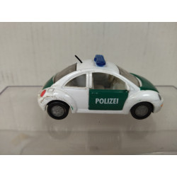 VOLKSWAGEN NEW BEETLE POLIZEI 1:55/apx 1:64 SIKU 1096/1097 NO BOX