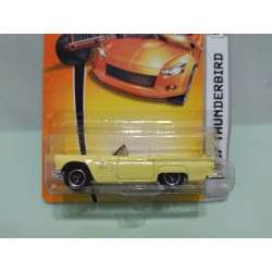 FORD THUNDERBIRD 1957 CONVERTIBLE YELLOW MBX 27 1:64 MATCHBOX