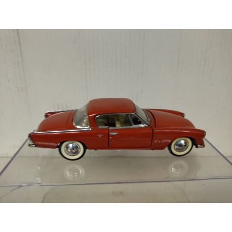 STUDEBAKER COMMANDER 1953 DARK RED 1:43 FRANKLIN MINT NO BOX