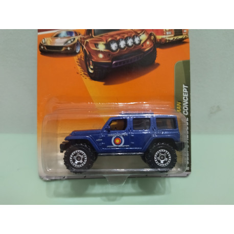 JEEP RESCUE CONCEPT BLUE MBX 1:64 MATCHBOX