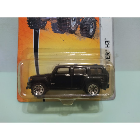 HUMMER H3 BLACK MBX 25 1:64 MATCHBOX