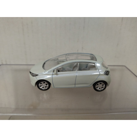 RENAULT ZOE WHITE apx 1:64 NOREV 3 INCHES (7,5cm) NO BOX