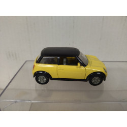 MINI COOPER YELLOW/BLACK 1:55/apx 1:64 SIKU 1315 NO BOX