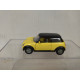 MINI COOPER YELLOW/BLACK 1:55/apx 1:64 SIKU 1315 NO BOX