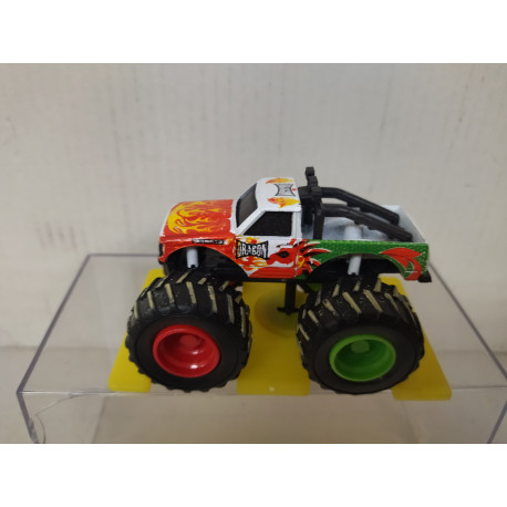 BIGFOOT 4X4 DRAGON FLAMES apx 1:64 GUISVAL NO BOX