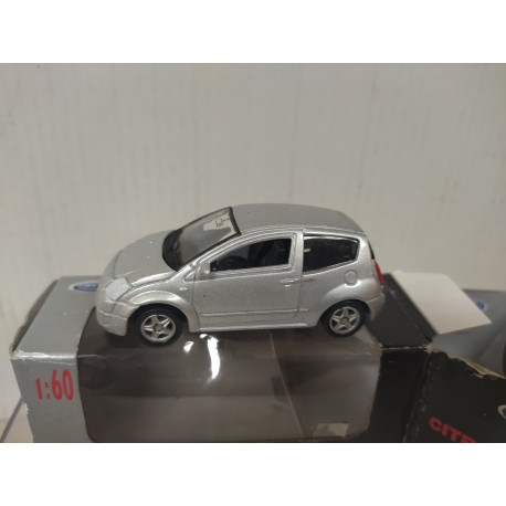 CITROEN C2 SILVER 1:60/ apx 1:64 WELLY