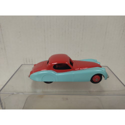 JAGUAR XK120 COUPE BICOLOR DINKY TOYS 157 REPLICA ATLAS