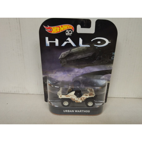 HALO URBAN WARTHOG 1:64 HOT WHEELS PREMIUM