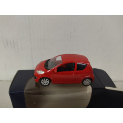 PEUGEOT 107 ROUGE apx 1:64 NOREV 3 INCHES (7,5cm)
