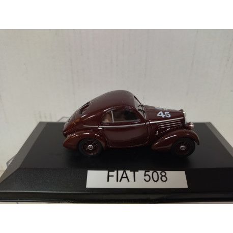 FIAT 508 1936 BALILLA BERLINA MILLE MIGLIA 1:43 STARLINE HACHETTE HARD BOX
