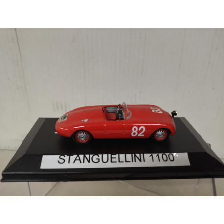 STANGUELLINI 1100 1938 MILLE MIGLIA 1:43 STARLINE HACHETTE HARD BOX