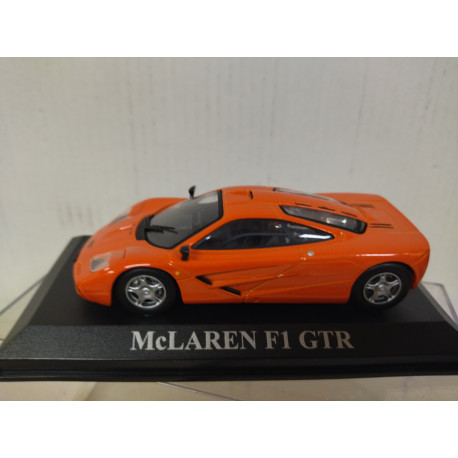 MCLAREN F1 GTR ORANGE DREAM CARS 1:43 ALTAYA IXO