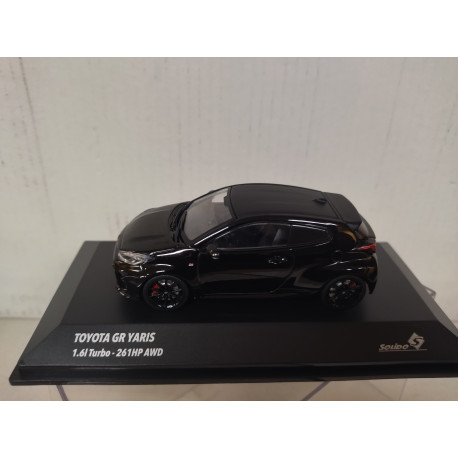 TOYOTA GR YARIS 2021 BLACK 1:43 SOLIDO S4311103