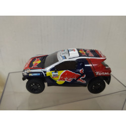 PEUGEOT 2008 DKR 2015 RALLY DAKAR n302 S.PETERHANSEL 1:43 LUPA IXO