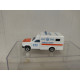 AMBULANCE (FORD RANGER) 222 NYC EMS apx 1:64 MAJORETTE SONIC FLASHER