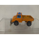 MERCEDES-BENZ UNIMOG SNOWPLOUGH ORANGE 1:82/apx 1:64 MAJORETTE 259 NO BOX