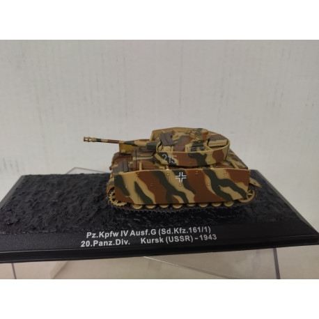 Sd.Kfz.161/1 PANZER IV 1943 Ausf G KURSK GERMANY WW 2 GERMANY 1:72 ALTAYA IXO