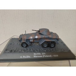 Sd.kfz.231 WARSAW 1939 GERMANY WW 2 1:72 ALTAYA IXO